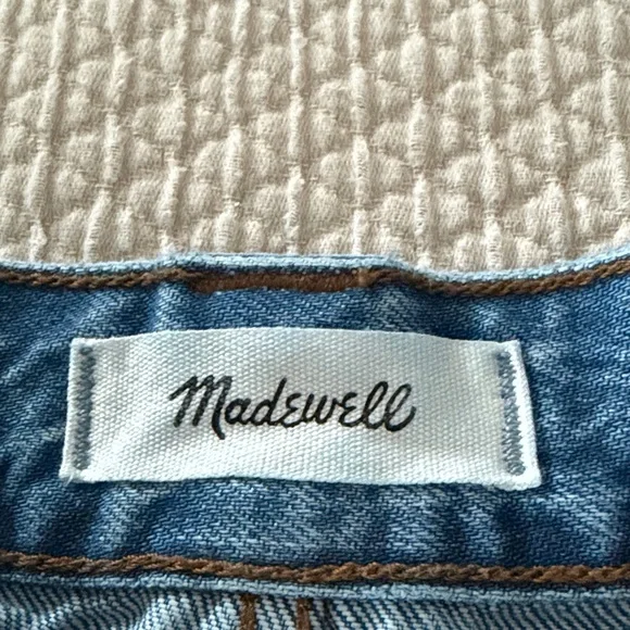 Madewell The Curvy Balloon Utility Jean- Raebrook Wash - Picture 7 of 8